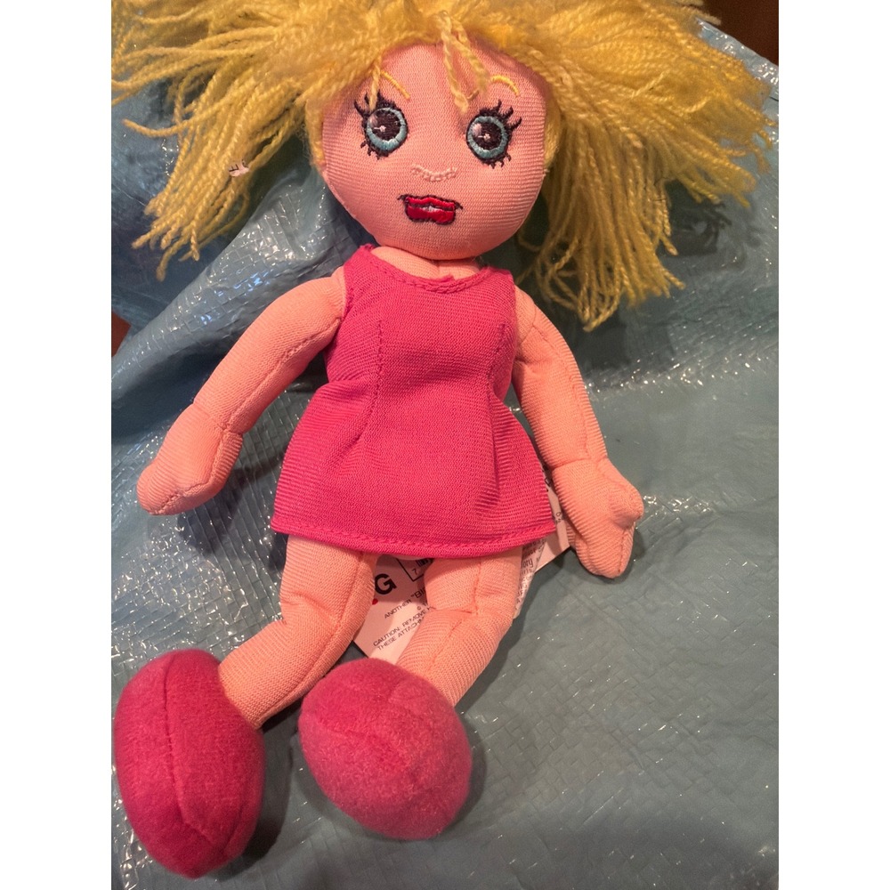 Vintage 1998 Spice Girls Beanbags Baby Spice Emma Bunton Plush Doll NWT BIG